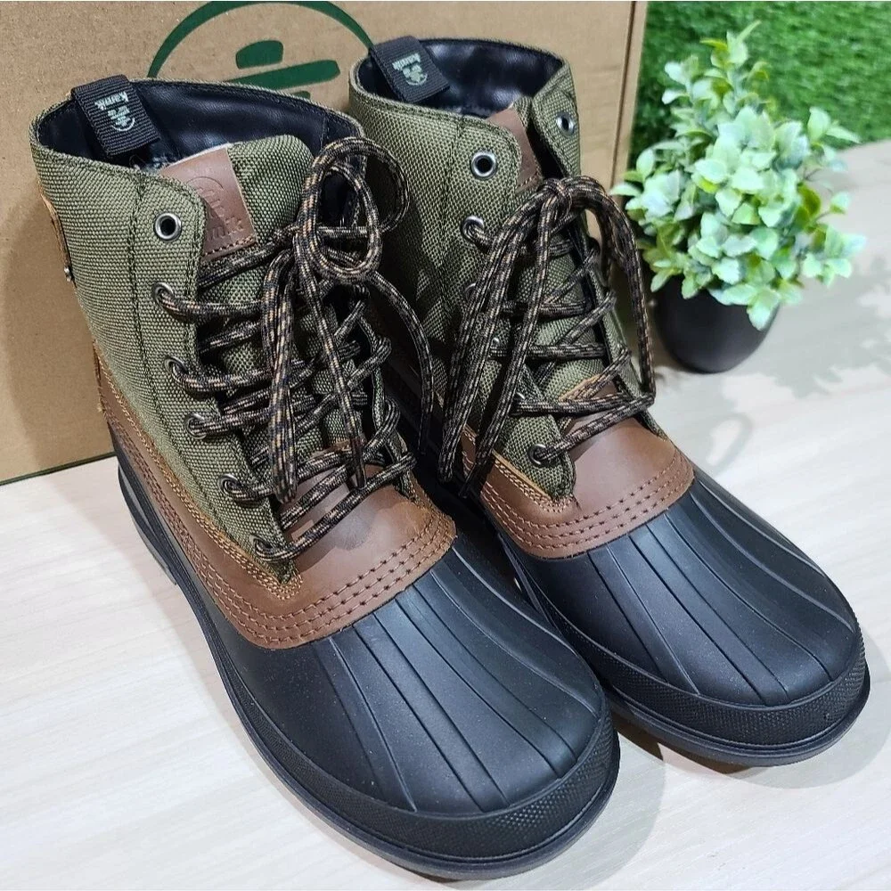 Kamik Lawrence N Boots - Dark Olive 7 D NEW